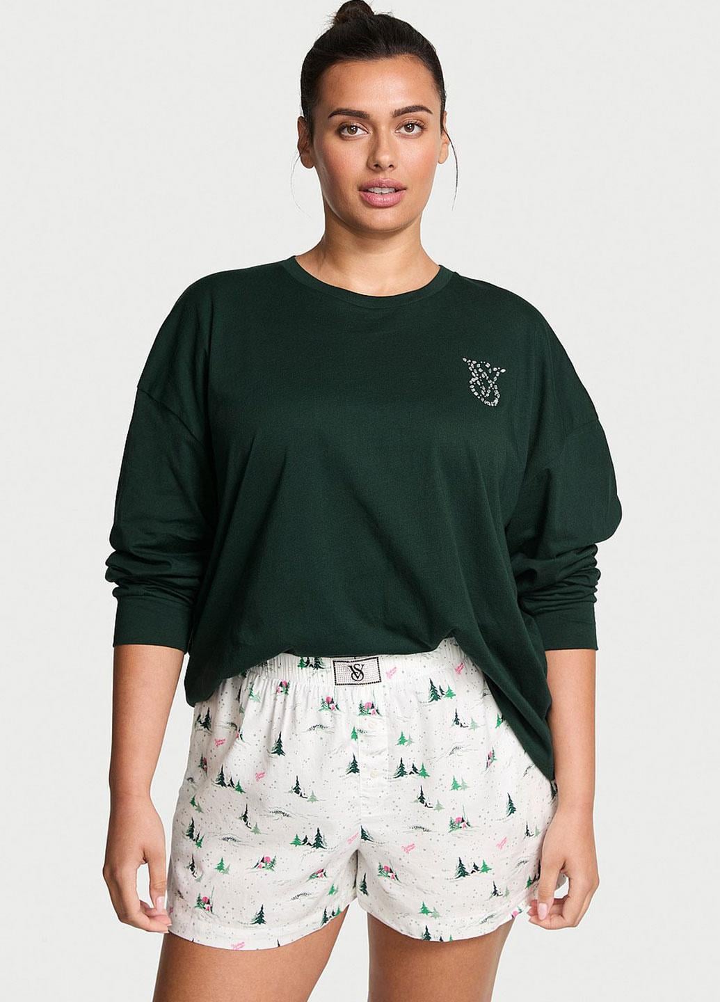 Пижама Victoria's Secret M Зеленый (7000R00429336QCTM)