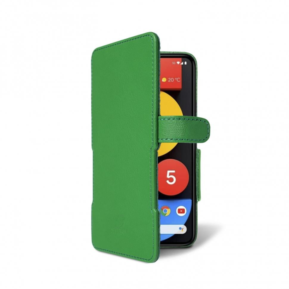 Чехол книжка Stenk Prime для Google Pixel 5 Зеленый (68217)