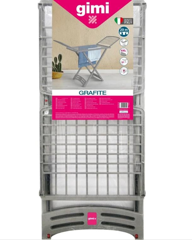 Сушарка для білизни підлогова Gimi Grafite (154785) - фото 3 Сушарка для білизни підлогова Gimi Grafite (154785) - фото 3