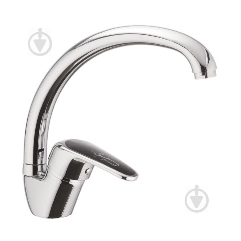 Смеситель для кухни CRON MAGIC 777 Черная ручка (CR0115)