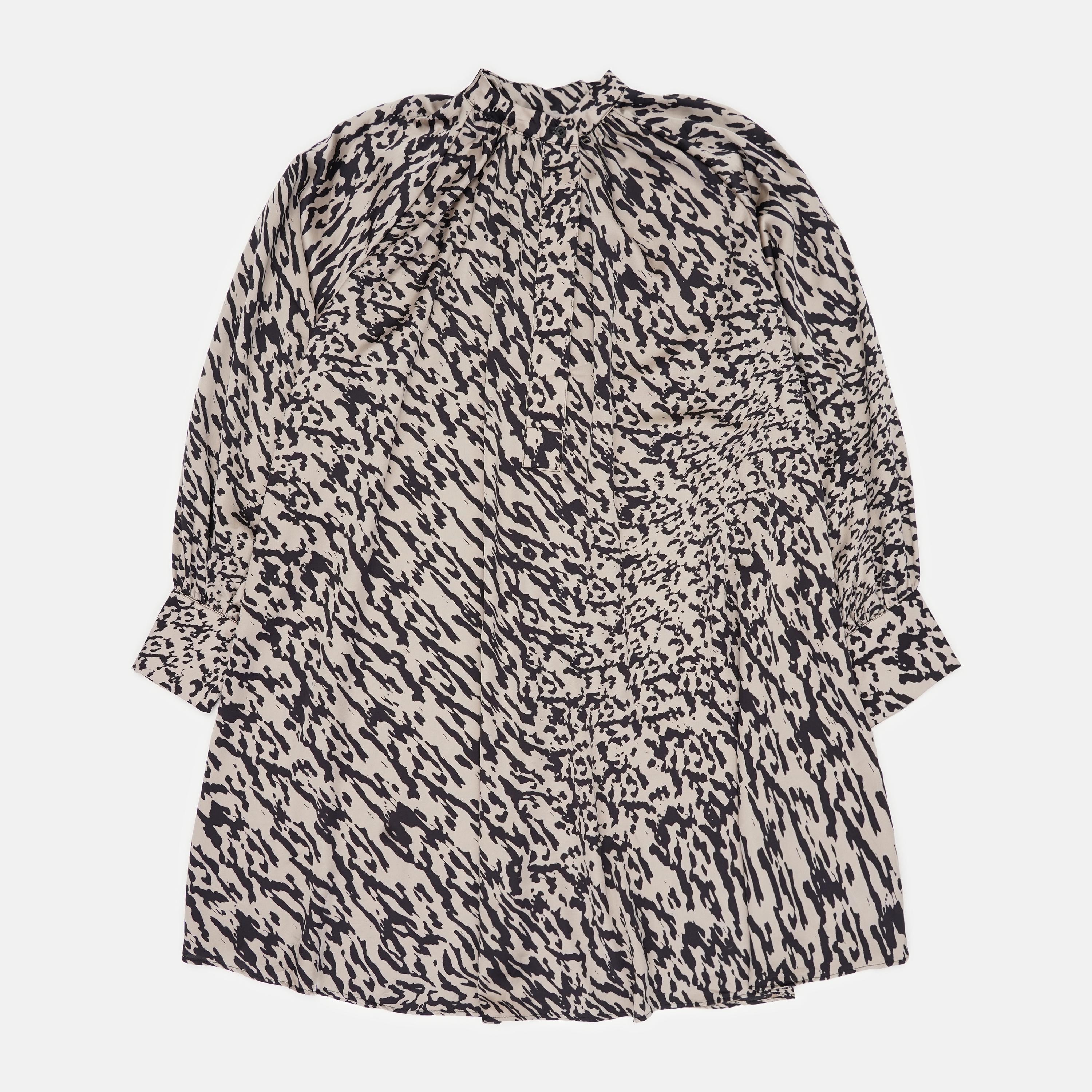 Сукня жіноча H&M L Бежево-чорний (X1206109949801)