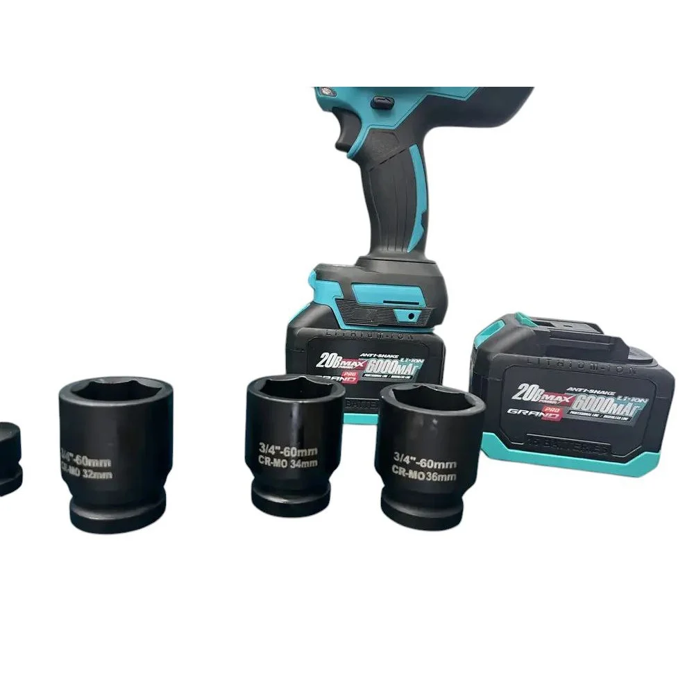 Гайковерт акумуляторний Grand АГ-1500UBL - фото 2