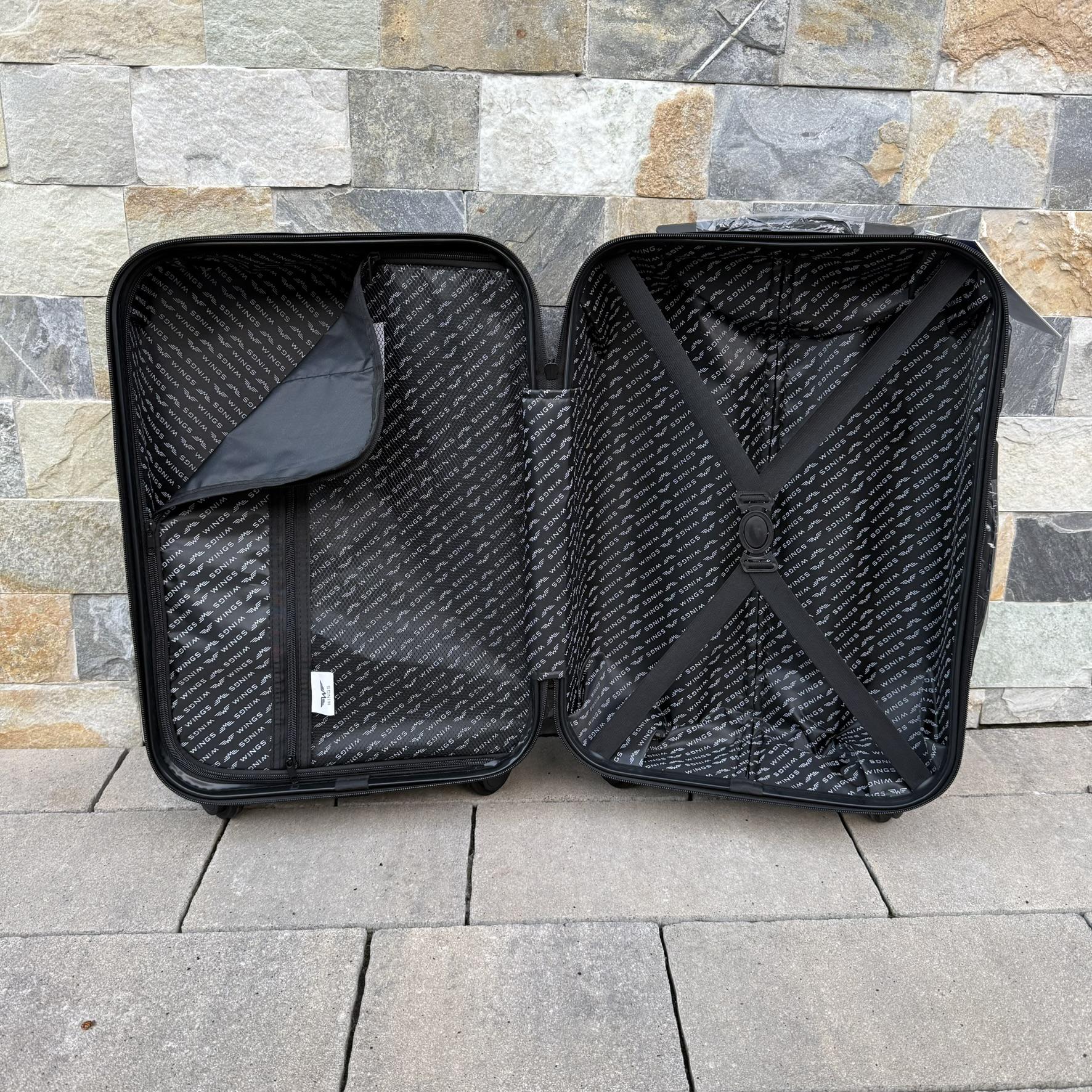 Чемодан Wings TR058 дорожный S Черный (30631212) - фото 6 Чемодан Wings TR058 дорожный S Черный (30631212) - фото 6