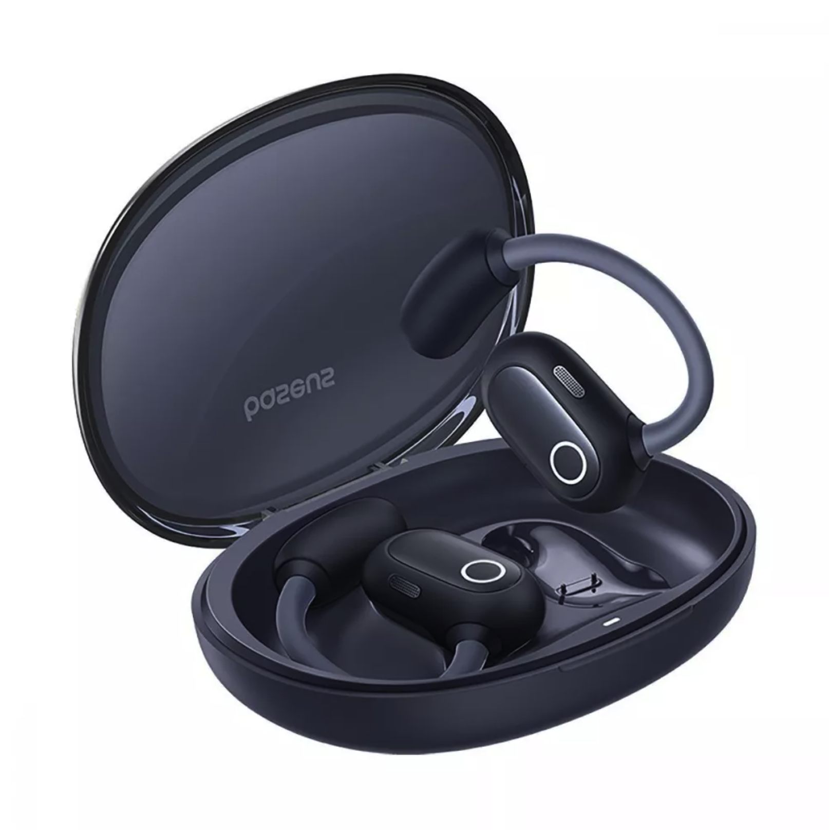 Наушники беспроводные BASEUS Eli Sport 1 Open-Ear Спортивная гарнитура открытого типа с микрофоном Наушники беспроводные BASEUS Eli Sport 1 Open-Ear Спортивная гарнитура открытого типа с микрофоном