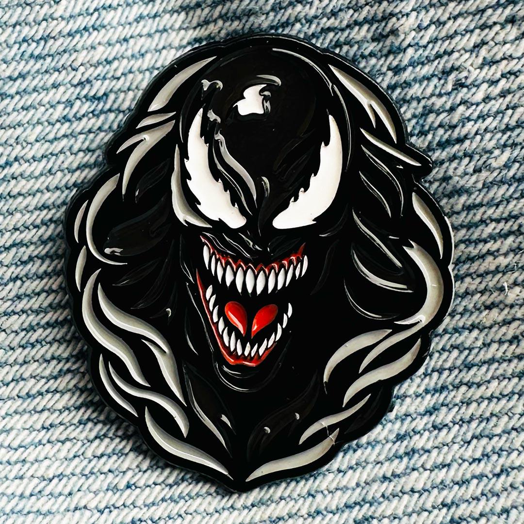 Значок-пін Marvel Venom Black (00000002616)