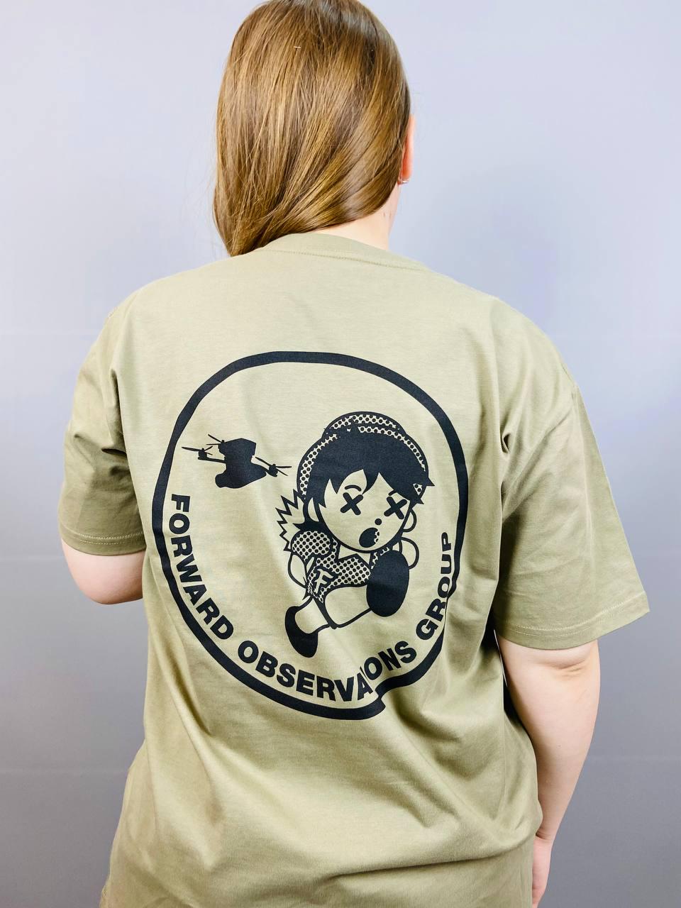 Футболка Forward Observations Group Run Military Tee S Хаки (42459)