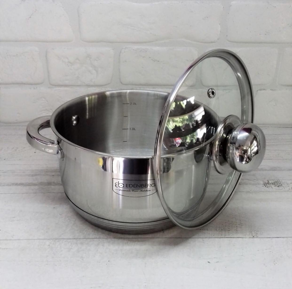 Набор кастрюль Edenberg EB-4019 10 пр. - фото 5 Набор кастрюль Edenberg EB-4019 10 пр. - фото 5