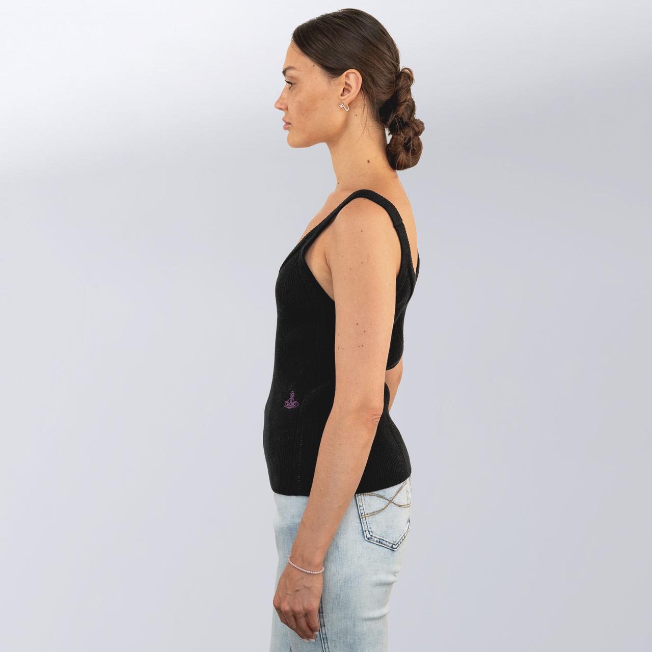 Майка жіноча повсякденна Vivienne Westwood S Чорний (2589902333) - фото 3 Майка жіноча повсякденна Vivienne Westwood S Чорний (2589902333) - фото 3