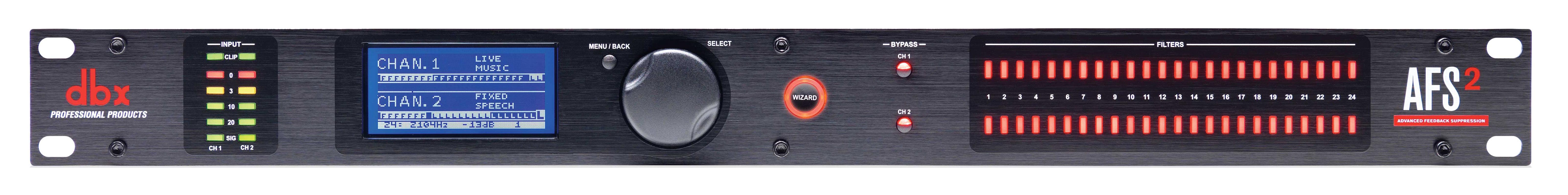 Подавлювач зворотного зв'язку DBX AFS2 Подавлювач зворотного зв'язку DBX AFS2
