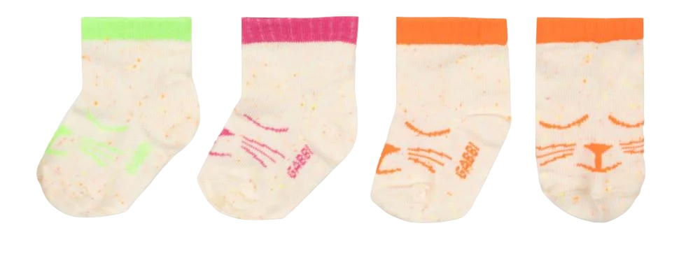 Носки детские хлопковые демисезонные для девочки Gabbi NSD-331 р. 8-10 6 пар (90331)