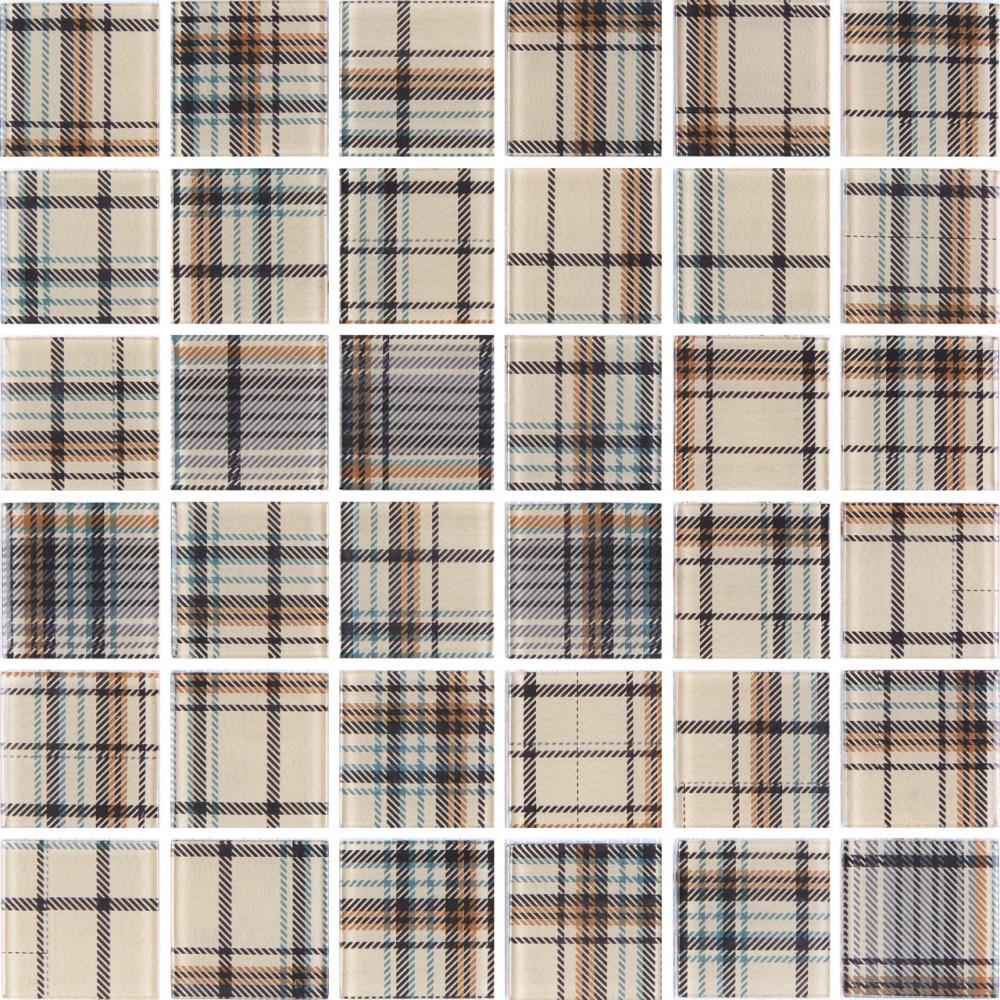 Мозаика стеклянная Kotto Ceramica GMP 0848052 С print 47 300x300x8 мм 48x48 мм (003156)