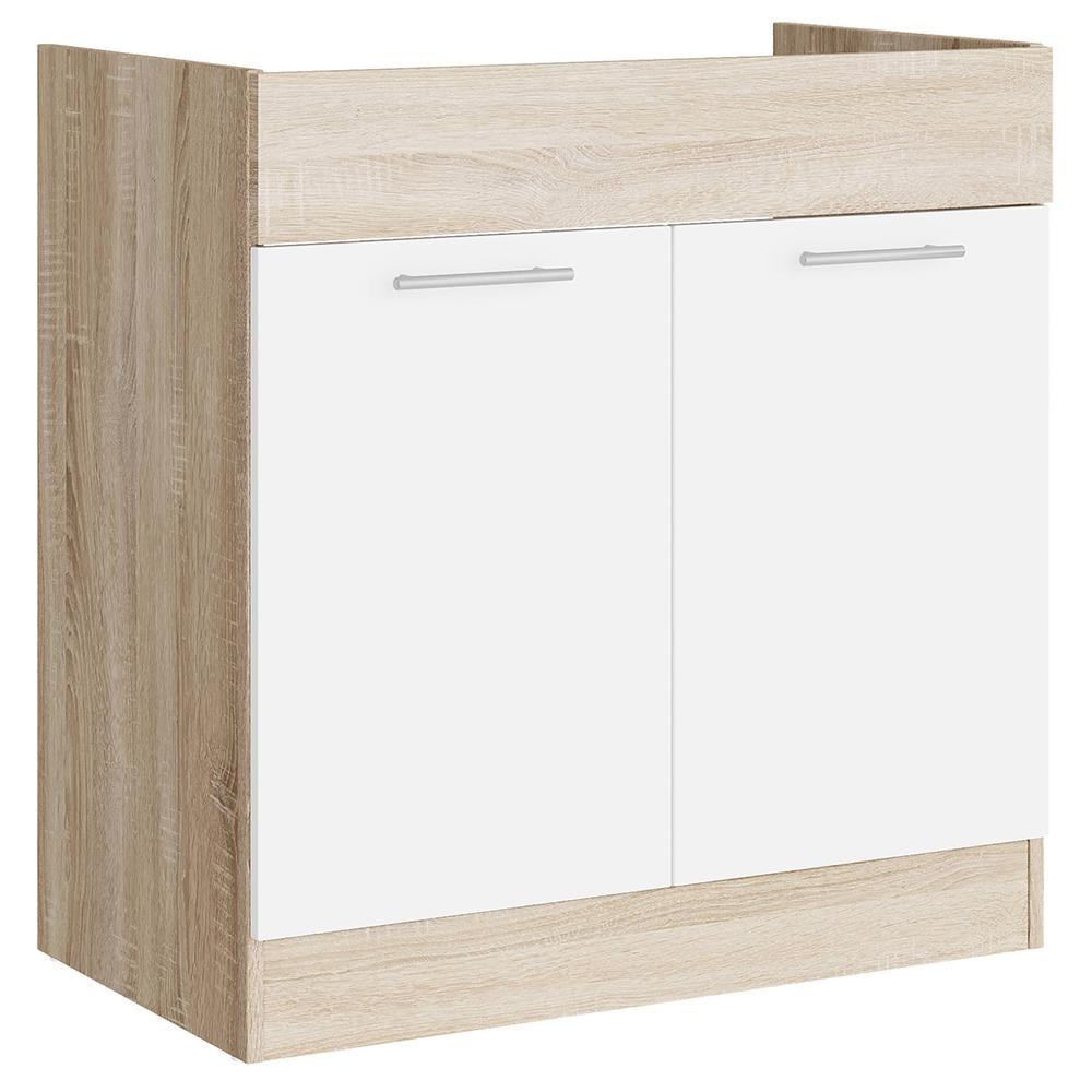 Модуль кухонный под мойку Еверест Эко 800 80х46х82 см Дуб сонома/Нимфея альба (DTM-071037) Модуль кухонный под мойку Еверест Эко 800 80х46х82 см Дуб сонома/Нимфея альба (DTM-071037)