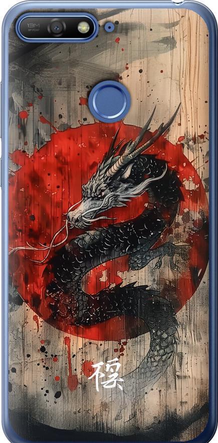 Чехол на Huawei Honor 7C Восточный дух (6100u-1411-42517)