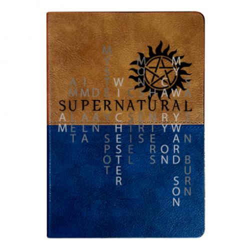 Блокнот двухцветный Supernatural Art в линию 112 листов Коричневый с синим (16743440-68-44555) Блокнот двухцветный Supernatural Art в линию 112 листов Коричневый с синим (16743440-68-44555)