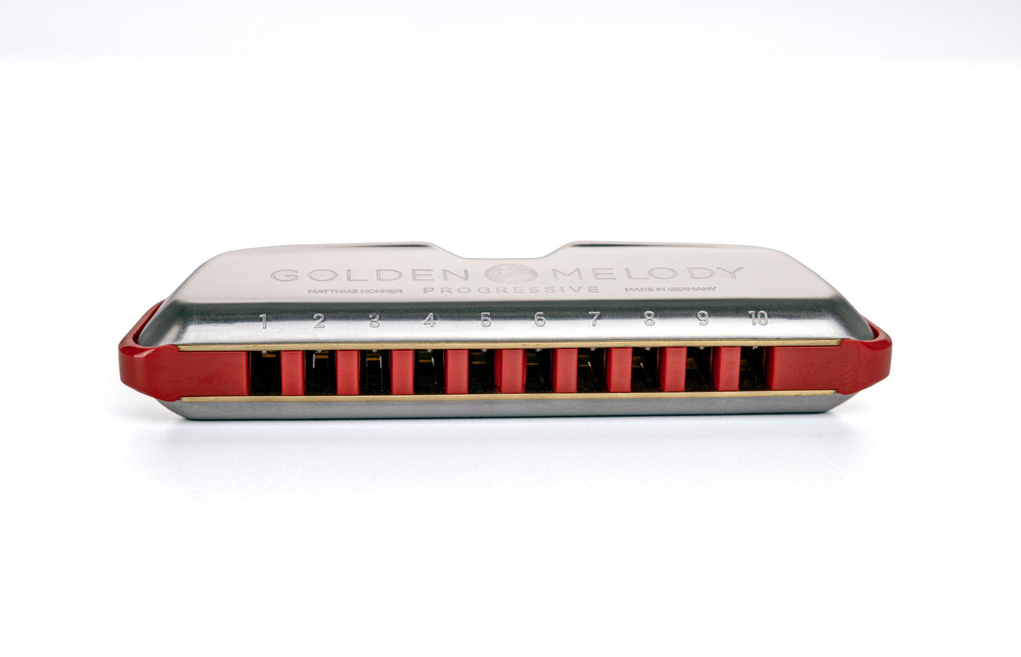 Губна гармошка Hohner Golden Melody Progressive M54401X C-major (128027) - фото 2