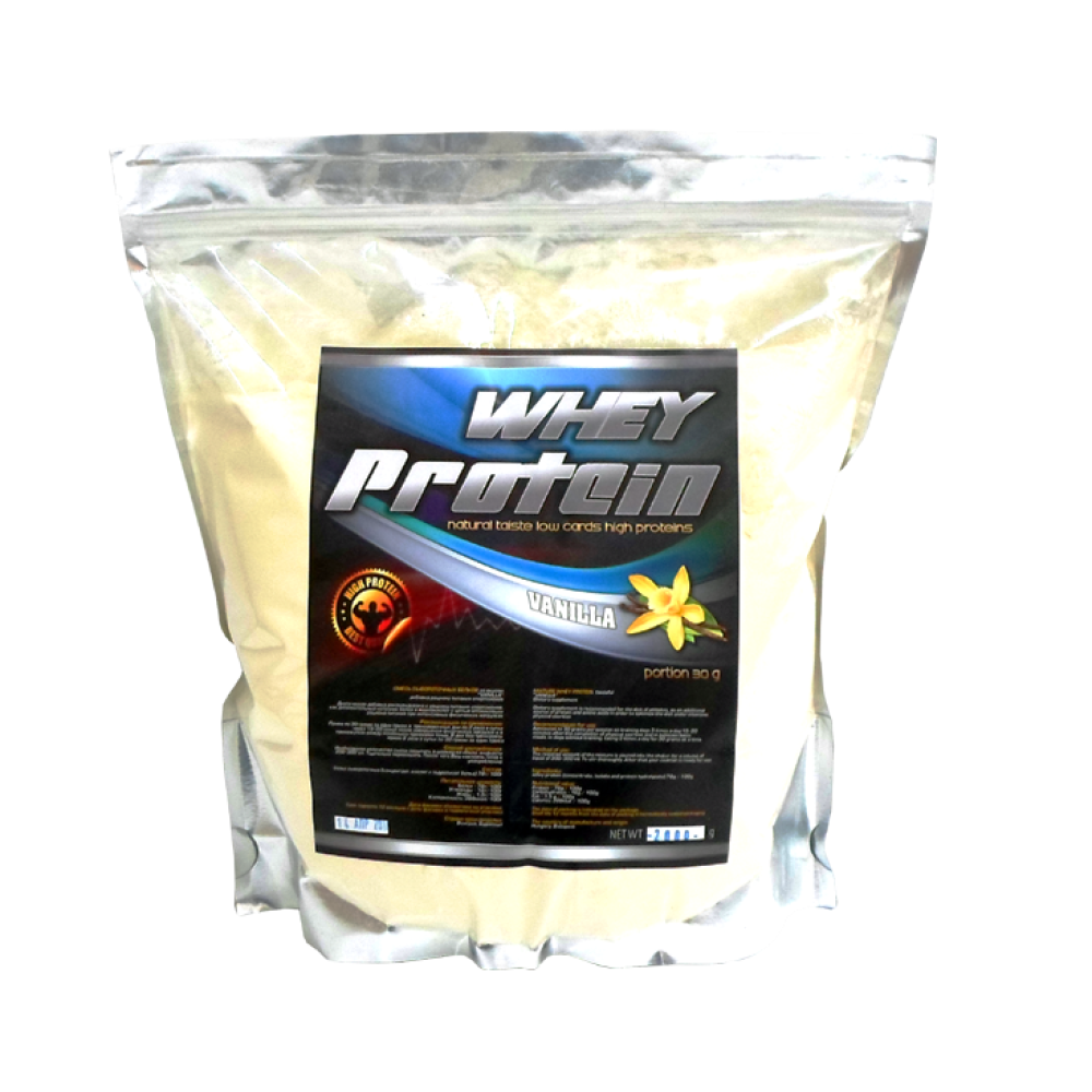 Протеин сывороточный для набора массы Whey 78% Ваниль 1 кг (29823609)