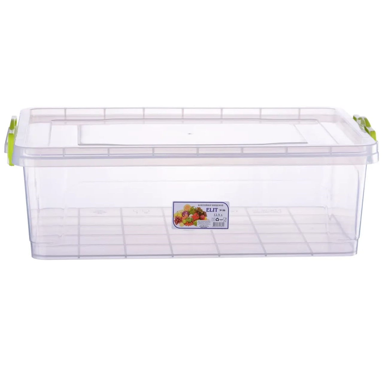 Харчовий контейнер Ал-Пластик Lux №6 44,9х31х14,5 см 12,5 л (67239fc8f6d6fe12382c2225)