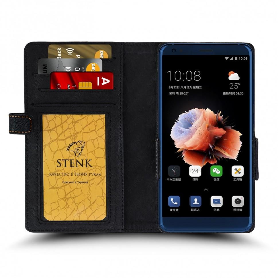 Чехол книжка Stenk Wallet для ZTE Blade V9 Черный (62971) Чехол книжка Stenk Wallet для ZTE Blade V9 Черный (62971)