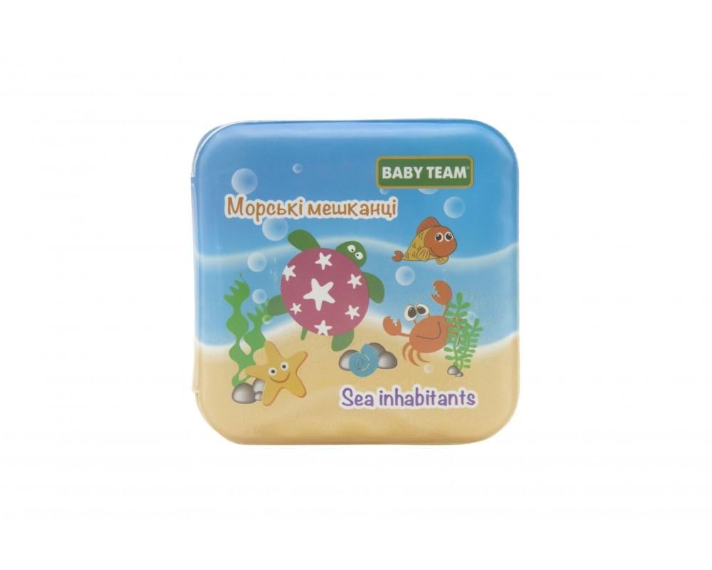 Игрушка Baby team книга для ванной от 4 месяцев