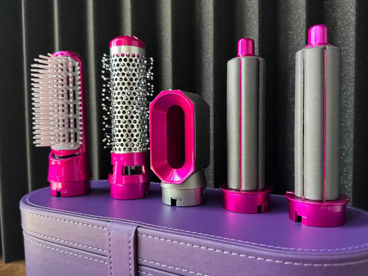 Стайлер-фен для волосся 5в1 Фіолетовий - фото 5 Стайлер-фен для волосся 5в1 Фіолетовий - фото 5