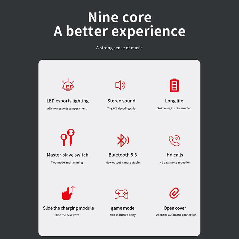 Наушники беспроводные M90 Pro Wireless Earbuds 5.3 Черный - фото 4 Наушники беспроводные M90 Pro Wireless Earbuds 5.3 Черный - фото 4