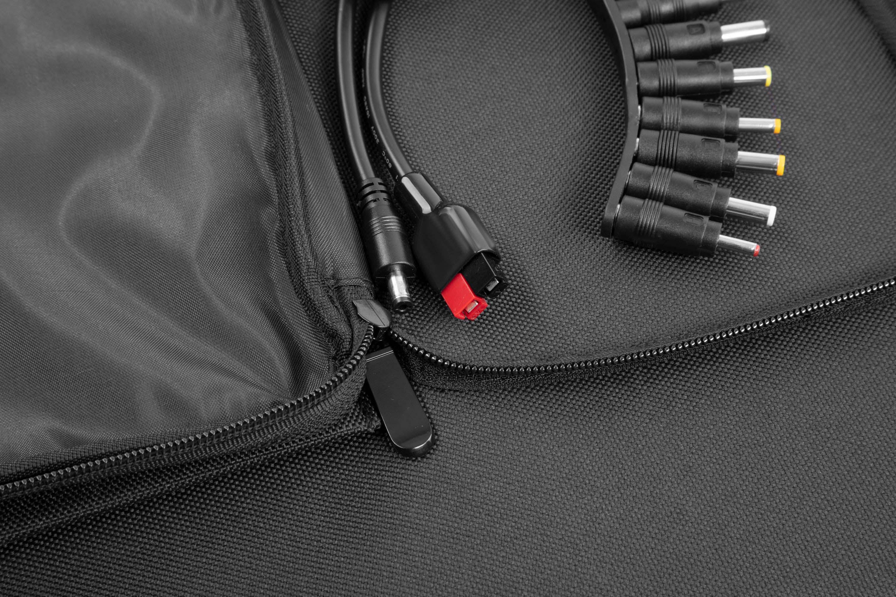 Сонячна панель портативна 2E 60 Вт зарядний пристрій DC USB-С PD18W USB-A 24W - фото 5