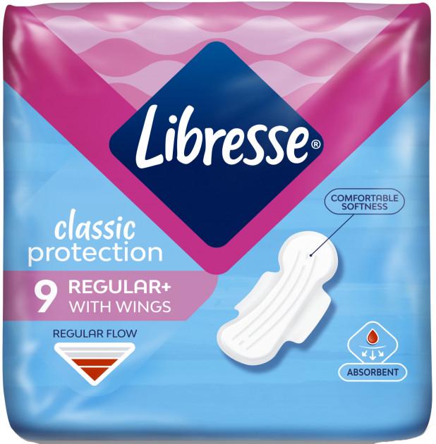 Прокладки гігієнічні Libresse Classic Protection Regular Soft 9 шт. - фото 1