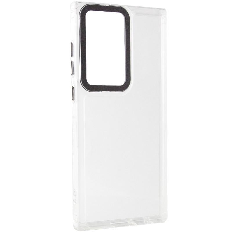 Противоударный чехол TPU+PC Colorside для Samsung Galaxy S24 Ultra Прозрачный