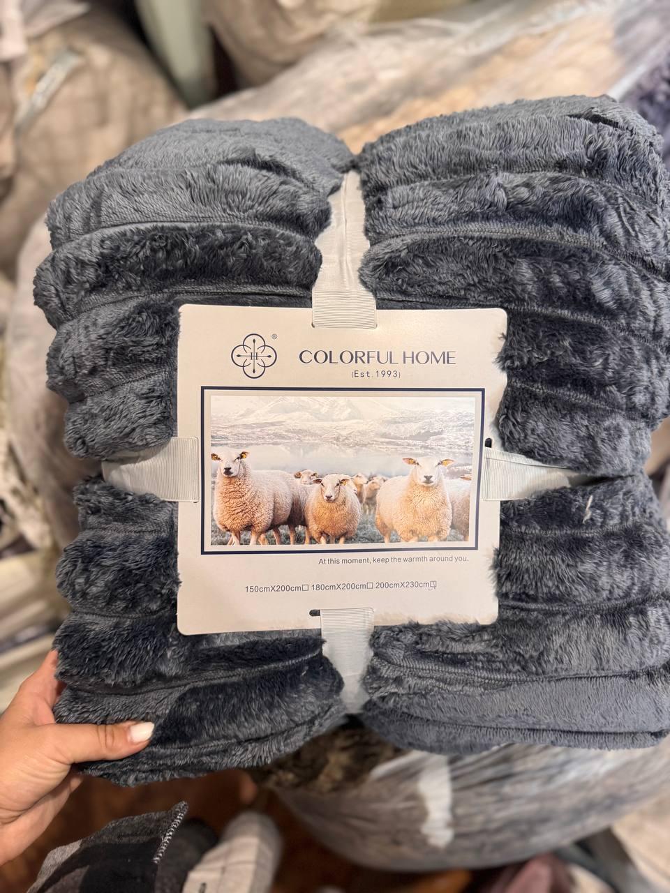 Плед 150х200 см Графіт (Д-al-sh-ov-002) - фото 4