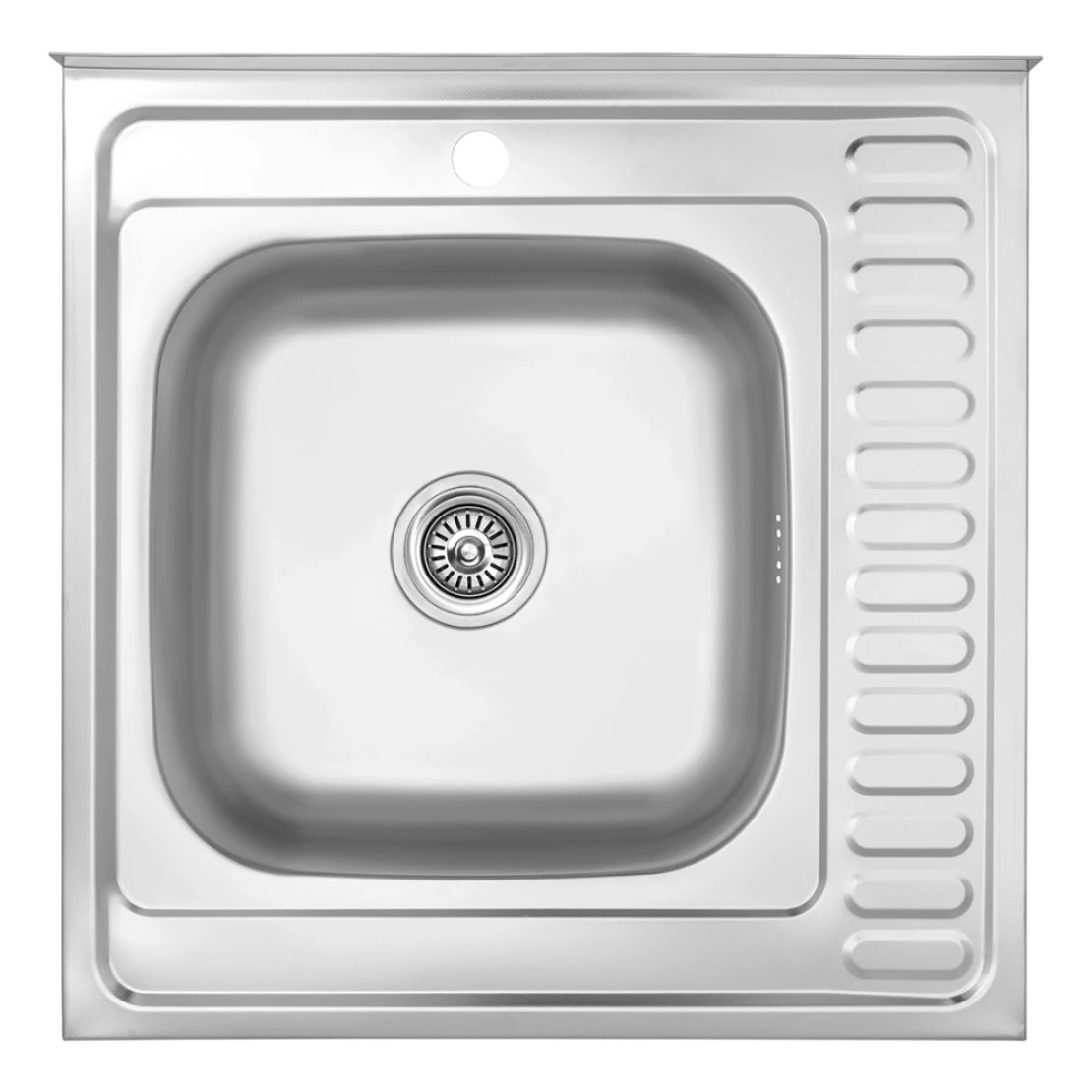 Мойка для кухни накладная Kroner KRP Dekor 0,6 мм (6060L)