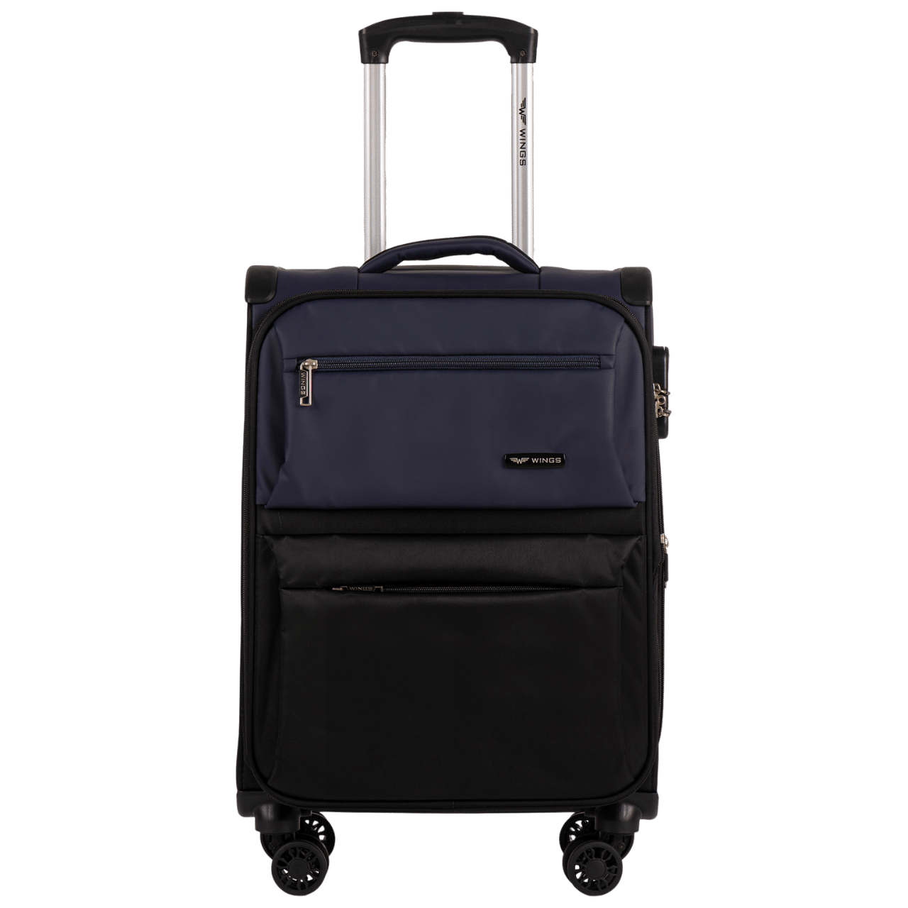 Валіза тканинна Wings LN01 S+ Чорно-синій Валіза тканинна Wings LN01 S+ Чорно-синій