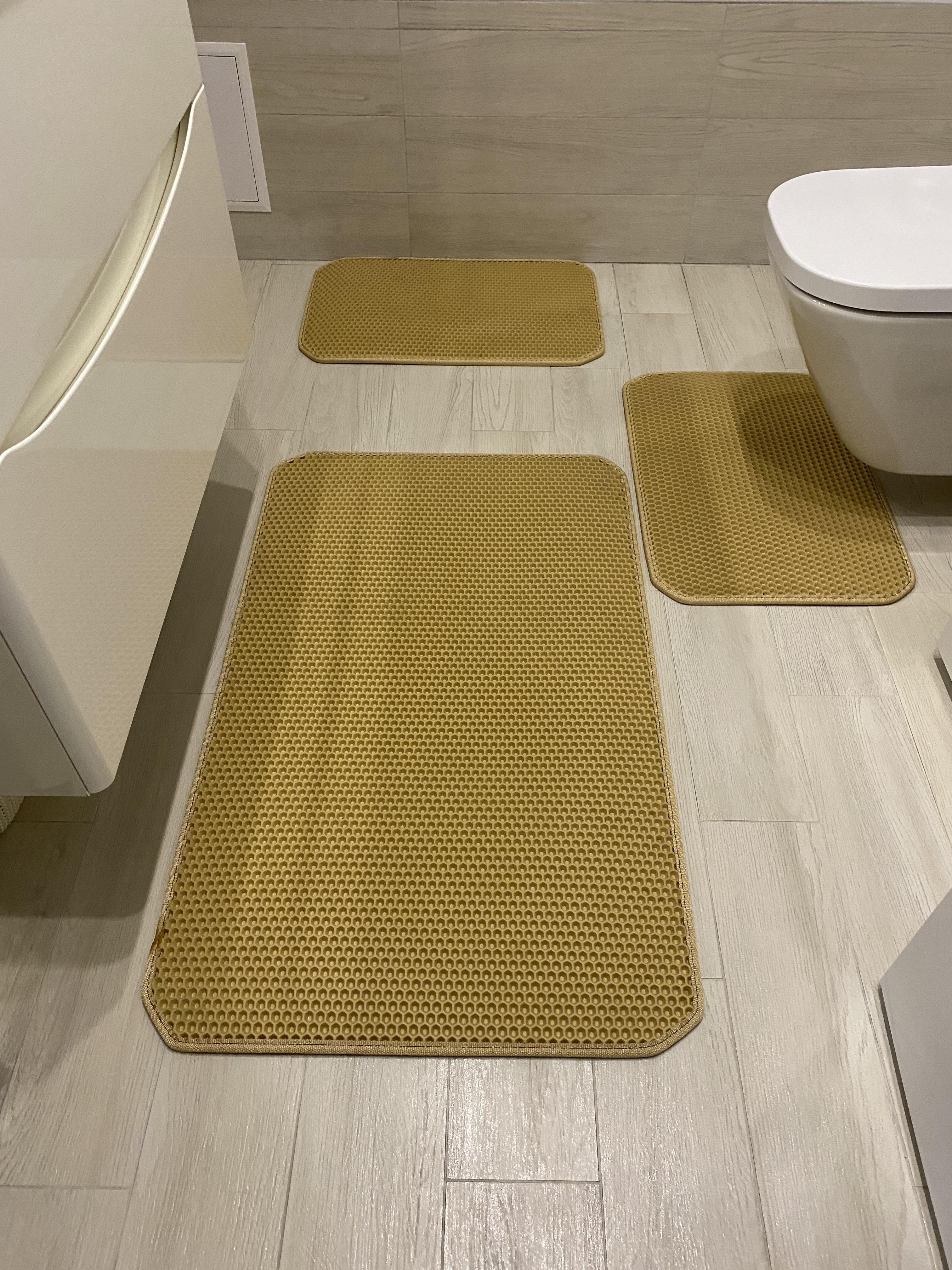 Коврик для ванной комнаты Кот в коробке придверный 60х40 см Бежевый (2214) - фото 2 Коврик для ванной комнаты Кот в коробке придверный 60х40 см Бежевый (2214) - фото 2