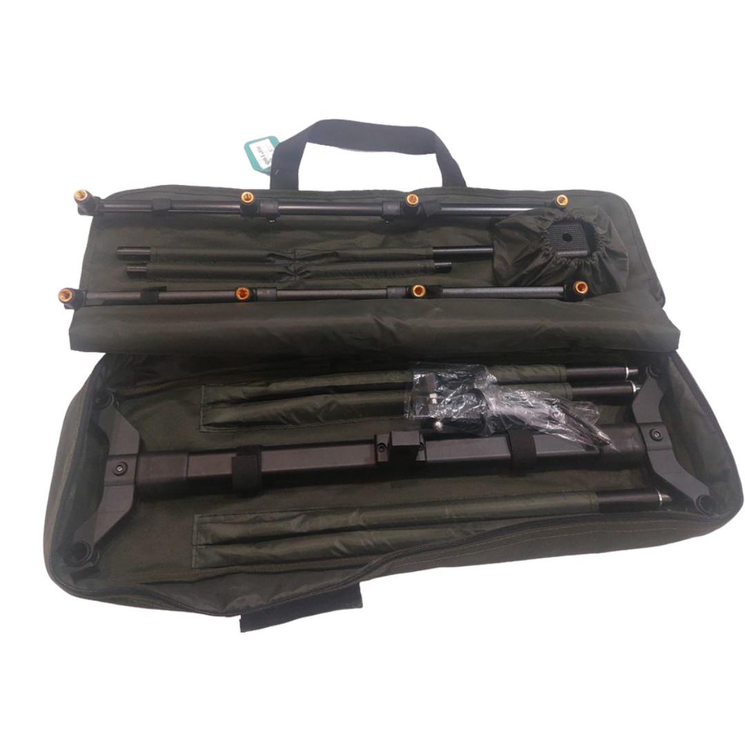 Род-под з регульованою рамою Gladiator RP153 GL8168 на 4 вудилища Чорний (28746144) - фото 5