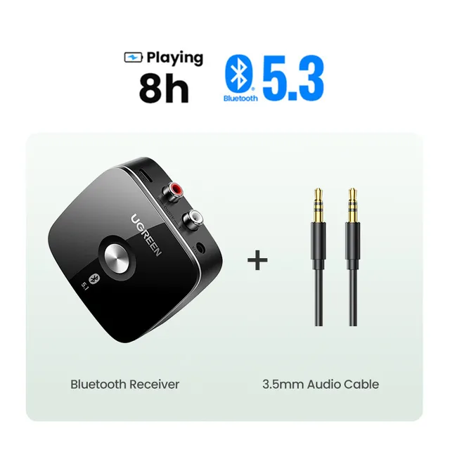 Адаптер UGREEN CM123 Bluetooth 5.3 (30445) - фото 2