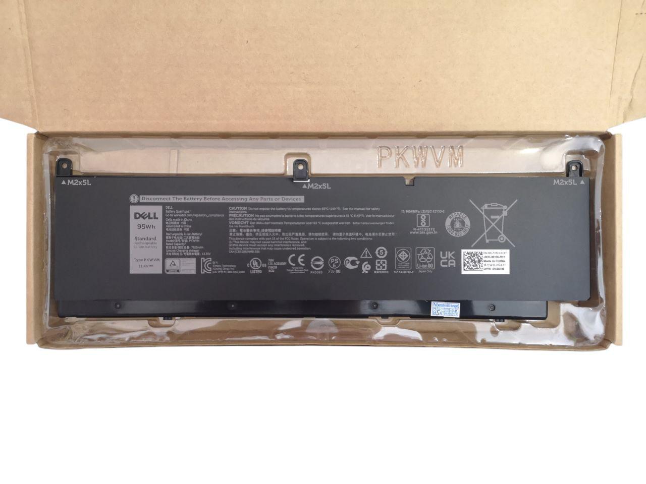 Аккумулятор для DELL Precision G5FJ8/68ND3/CR72X/J0VN/PKWVM 7922 mAh 95Wh (000012613)