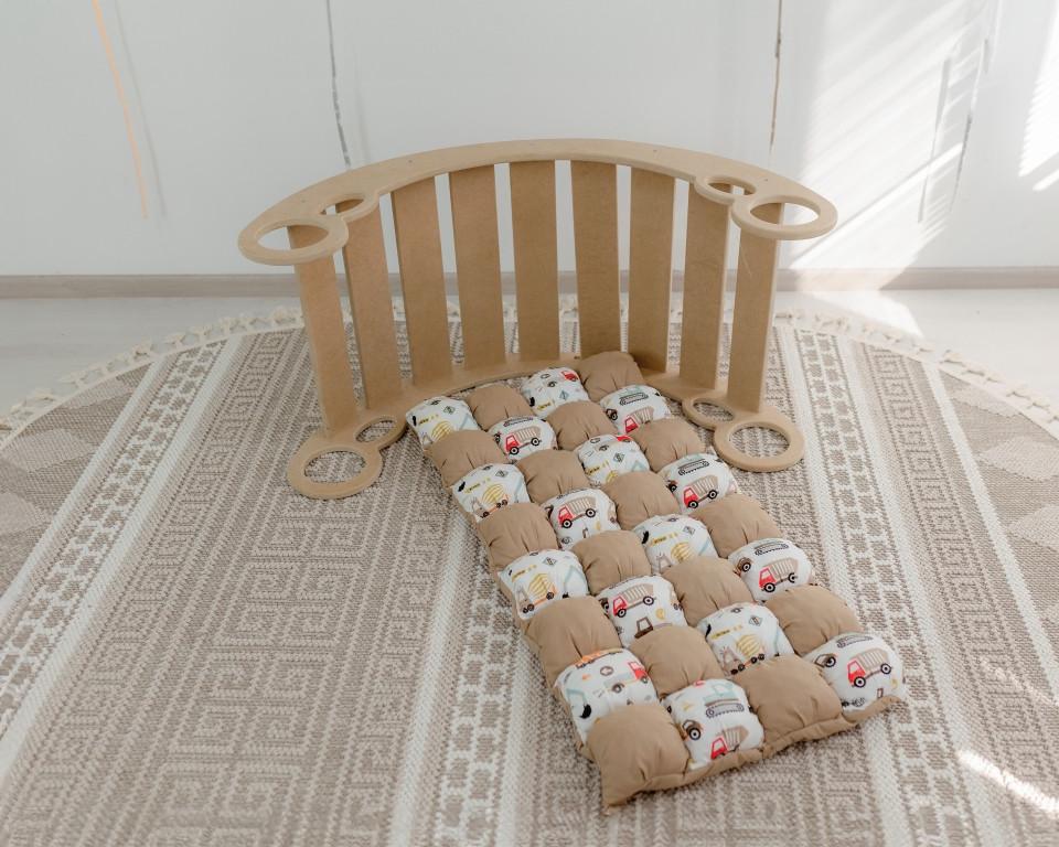 Вігвам Машинки з матрацом бон бон і подушками з кошиком для білизни - фото 8 Вігвам Машинки з матрацом бон бон і подушками з кошиком для білизни - фото 8