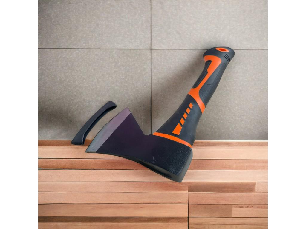 Топор туристический с прорезиненной рукояткой 38 см (23691742) - фото 3 Топор туристический с прорезиненной рукояткой 38 см (23691742) - фото 3