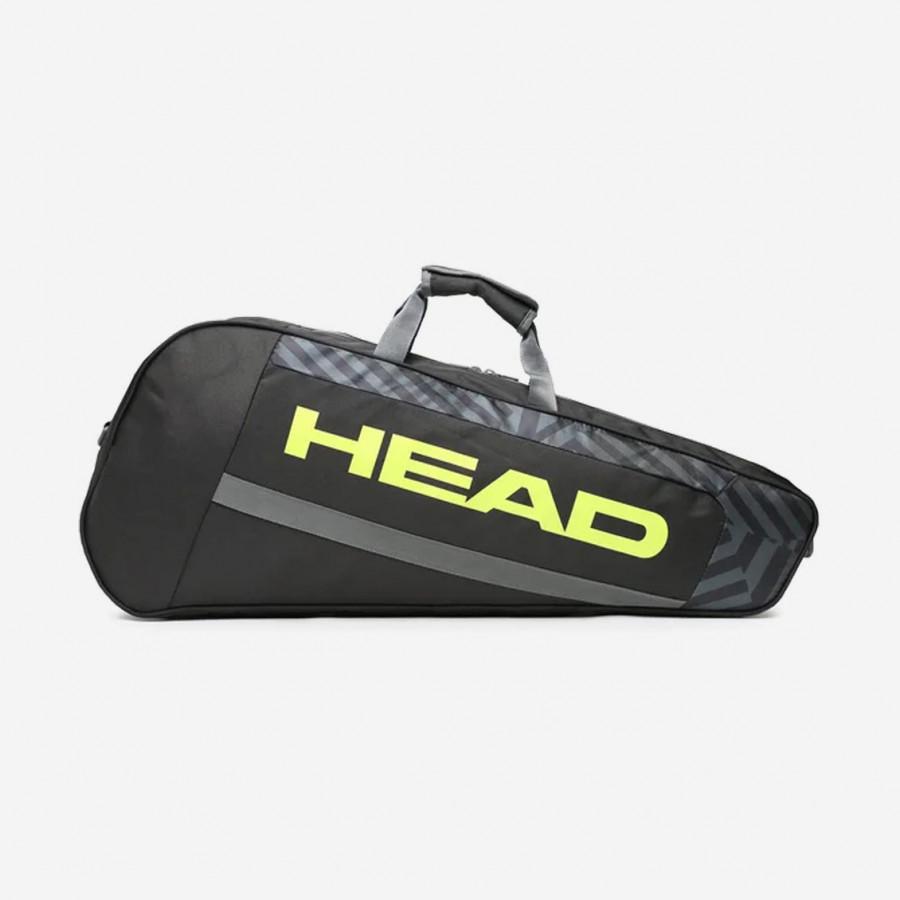 Чохол Head Base Racquet Bag M BKNY Чорний/Жовтий (261413) - фото 3