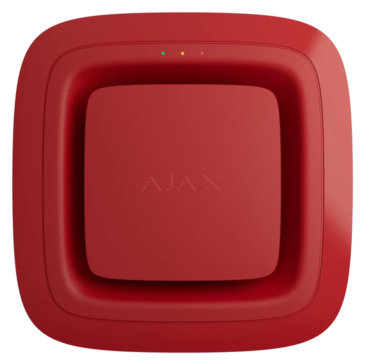 Оповіщувач адресний пожежний Ajax EN54 FireProtect Sounder Jeweller бездротовий звуковий Red (2890075919) Оповіщувач адресний пожежний Ajax EN54 FireProtect Sounder Jeweller бездротовий звуковий Red (2890075919)