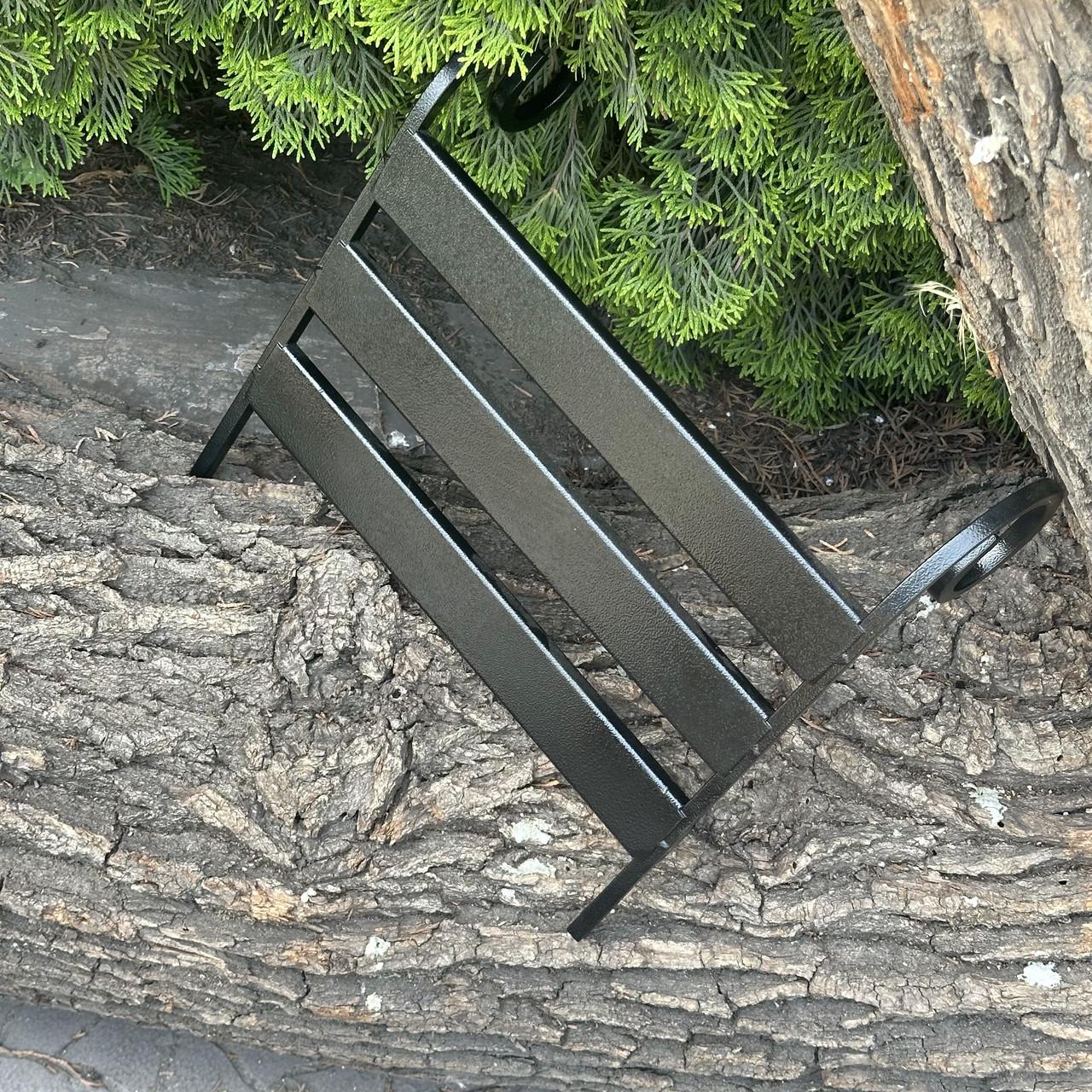 Бічна полиця Metalzavod для мангалу Зевс на 12 шампурів металева 36х34,5х12 см (PLK-MDD12) - фото 5 Бічна полиця Metalzavod для мангалу Зевс на 12 шампурів металева 36х34,5х12 см (PLK-MDD12) - фото 5