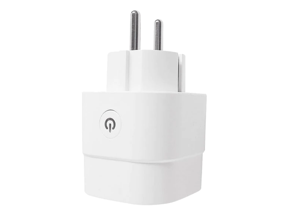 Умная розетка Tuya WiFi Smart Plug 16 A голосовой ассистент Google Assistant