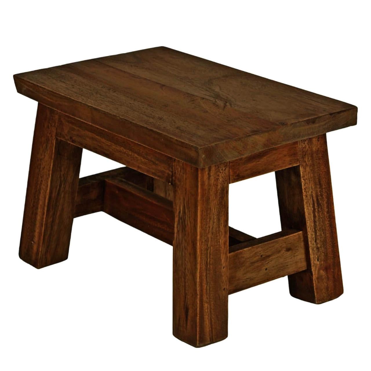 Табурет для ванной из дерева Казарино Терракот (ТВН-004232)