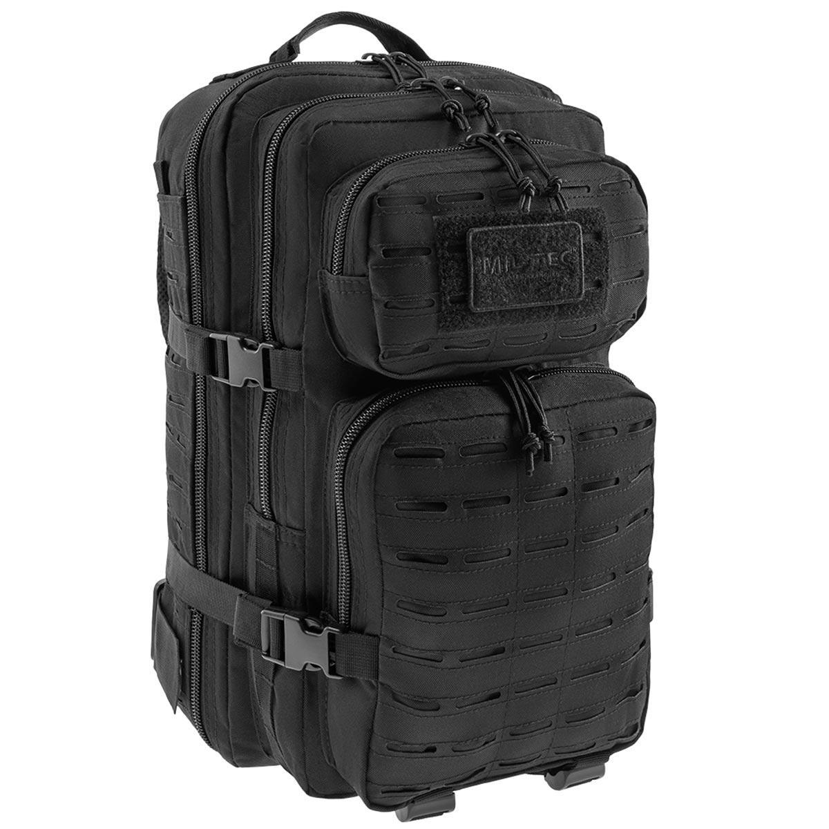 Рюкзак Mil-Tec Assault Laser Cut Large 36 л 51x29x28 см Черный (14002702)