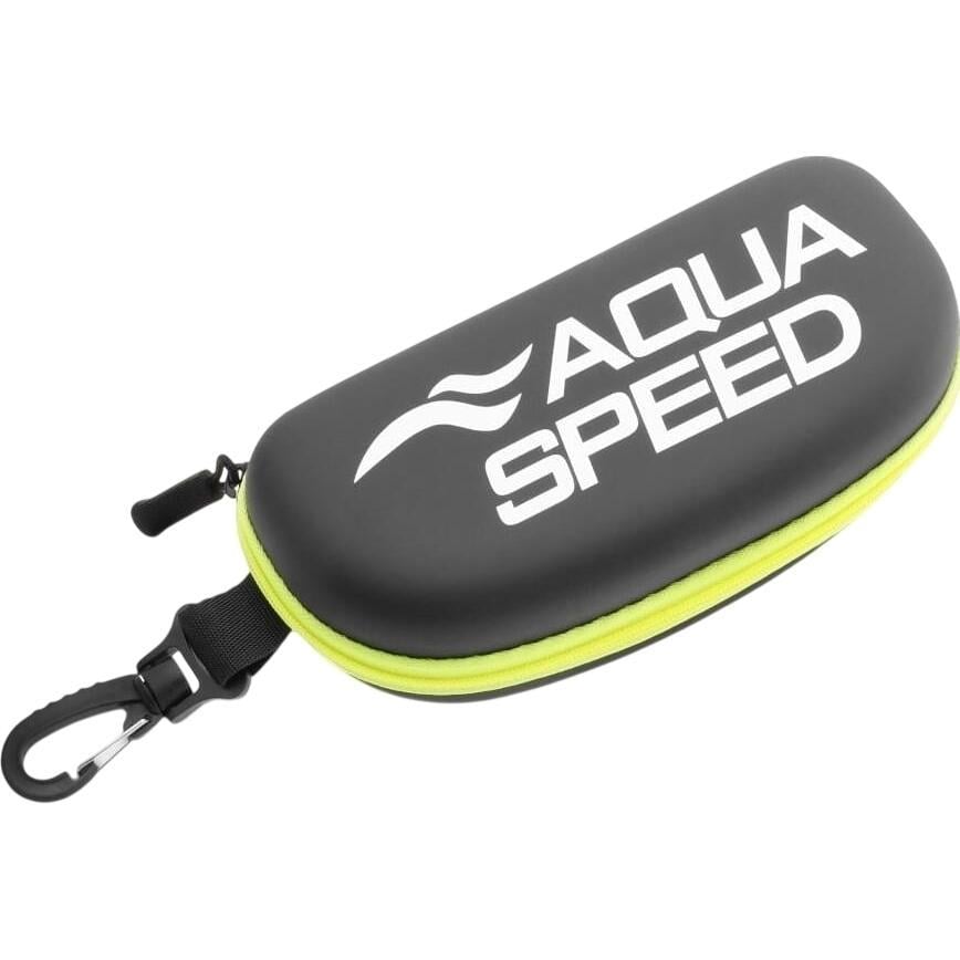 Чехол для очков для плавания Aqua Speed GOGGLE CASE Черно-желтый (737-18)