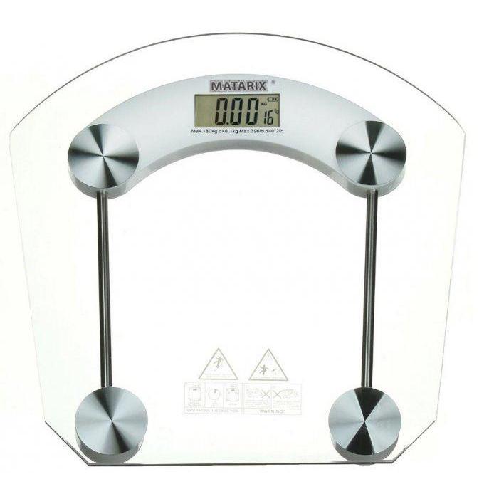 Весы напольные электронные MATARIX MX-451B 180 кг (ws58226)
