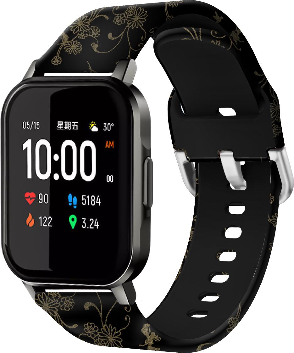 Ремешок Colorful для Haylou Smart Watch 2 LS02 Pattern Gold (28588)