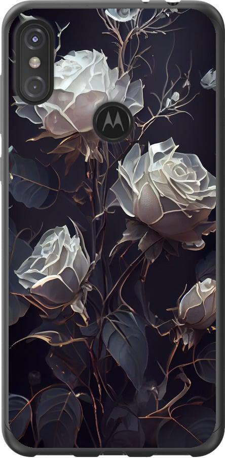 Чехол на Motorola One Power Розы 2 (5550t-1588-42517)