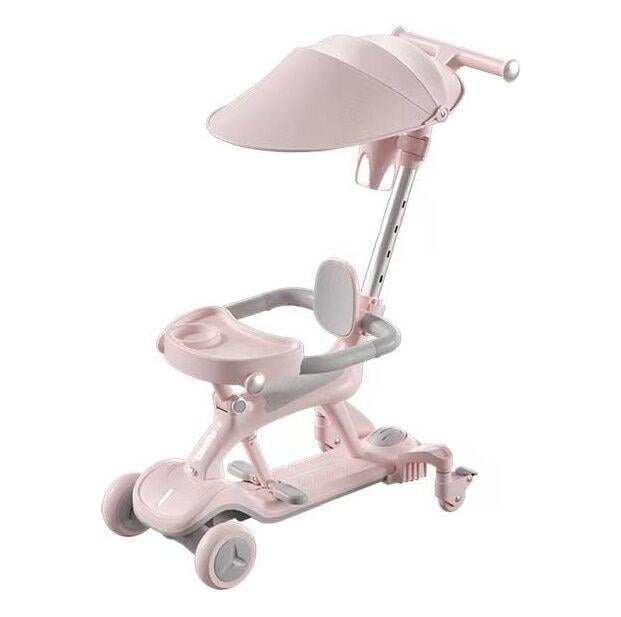 Самокат детский Maraton 4in1 X2 Розовый