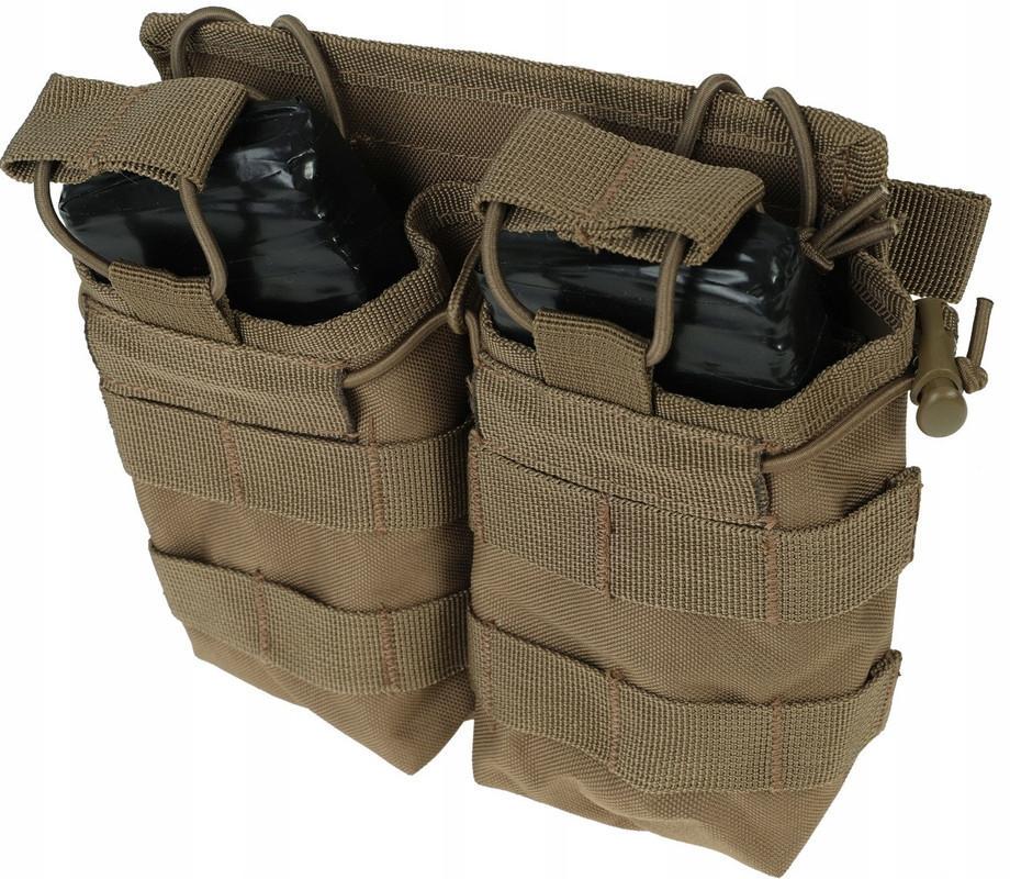 Подсумок для магазина Mil-Tec двойной Койот (MT2-0824147)