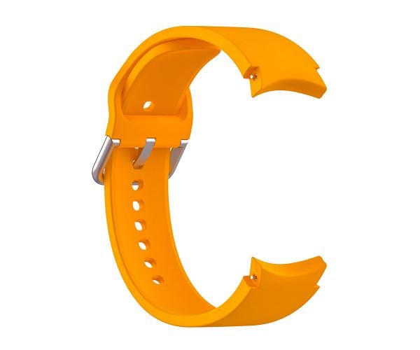 Ремешок Silicone для Samsung Galaxy Watch 7 20 мм Оранжевый Ремешок Silicone для Samsung Galaxy Watch 7 20 мм Оранжевый